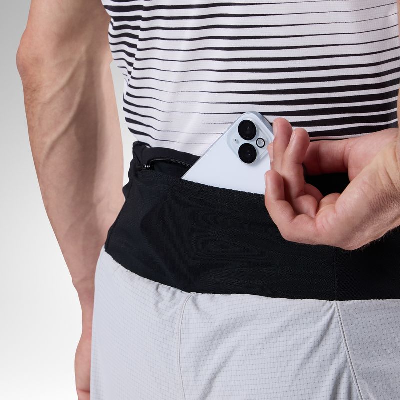 Bėgimo šortai Rossignol Sapa bėgimo šortai 2IN1 7" light grey 7