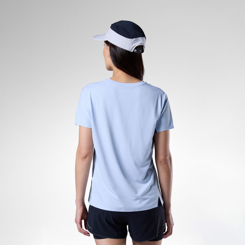 Moteriški bėgimo marškinėliai Rossignol Sapa Ultra Tee blue aura 4