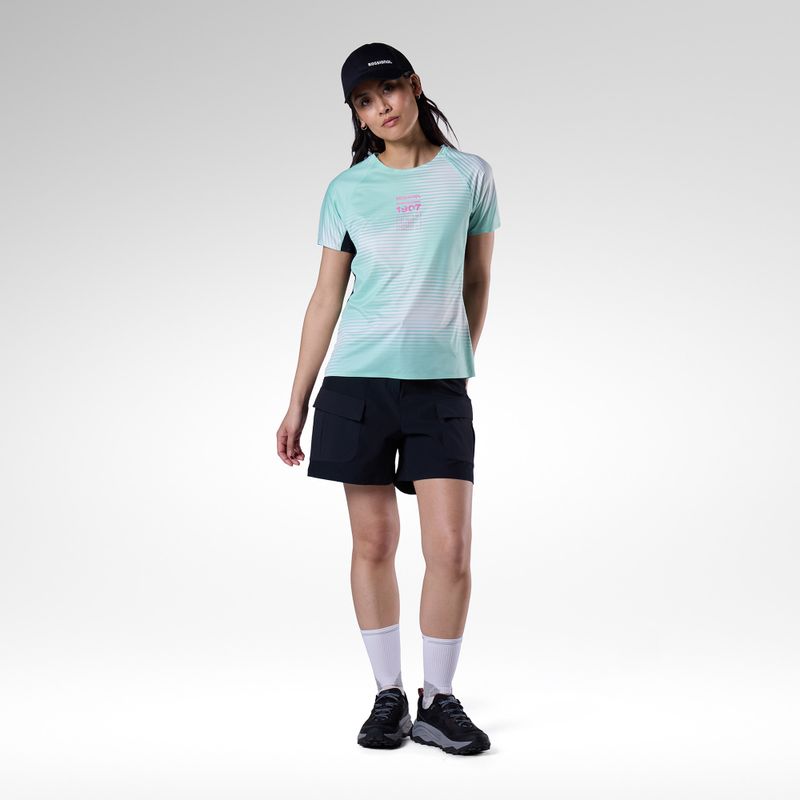 Moteriški bėgimo marškinėliai Rossignol Sapa Ultra Tee white line fogg 3