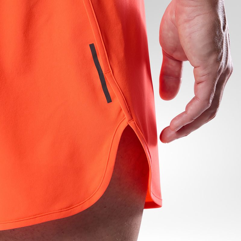 Vyriški bėgimo šortai Rossignol Sapa 5" neon red 8