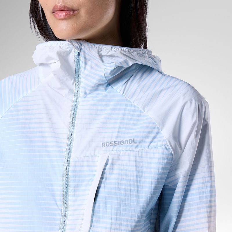 Moteriška bėgimo striukė Rossignol Sidelhorn PKB aura blue line fogg 6