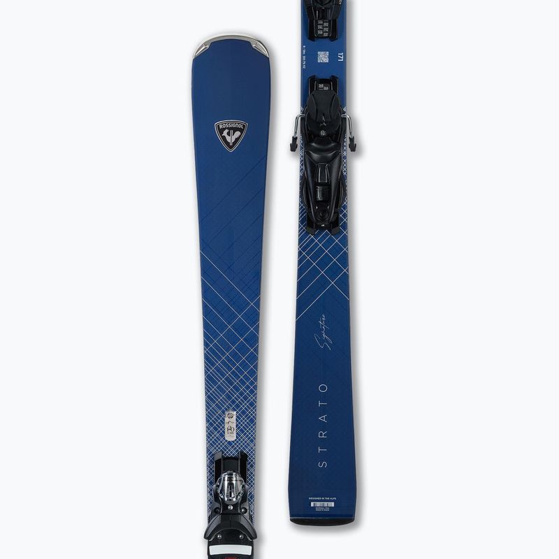Kalnų slidės + apkaustai Rossignol Signature Strato Konect + NX 12 Konect GW 4