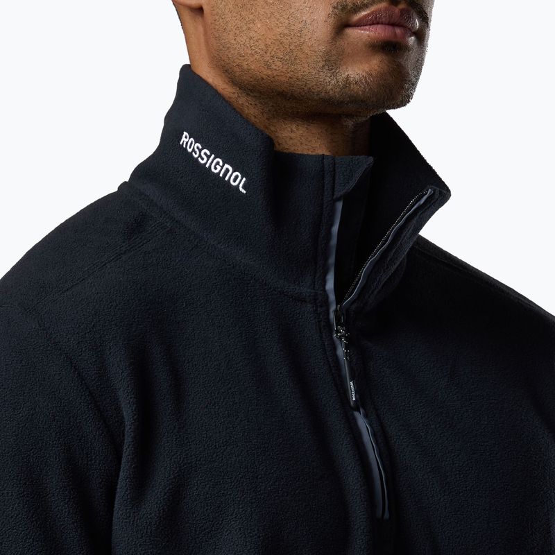Vyriškas flisinis džemperis Rossignol Quarter Zip Fleece black 5