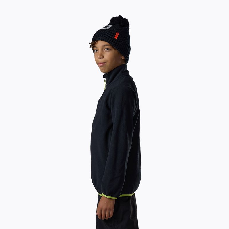Vaikiškas flisinis džemperis Rossignol Quarter Zip Polar Fleece black 5