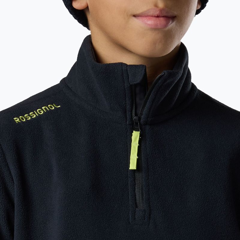 Vaikiškas flisinis džemperis Rossignol Quarter Zip Polar Fleece black 6