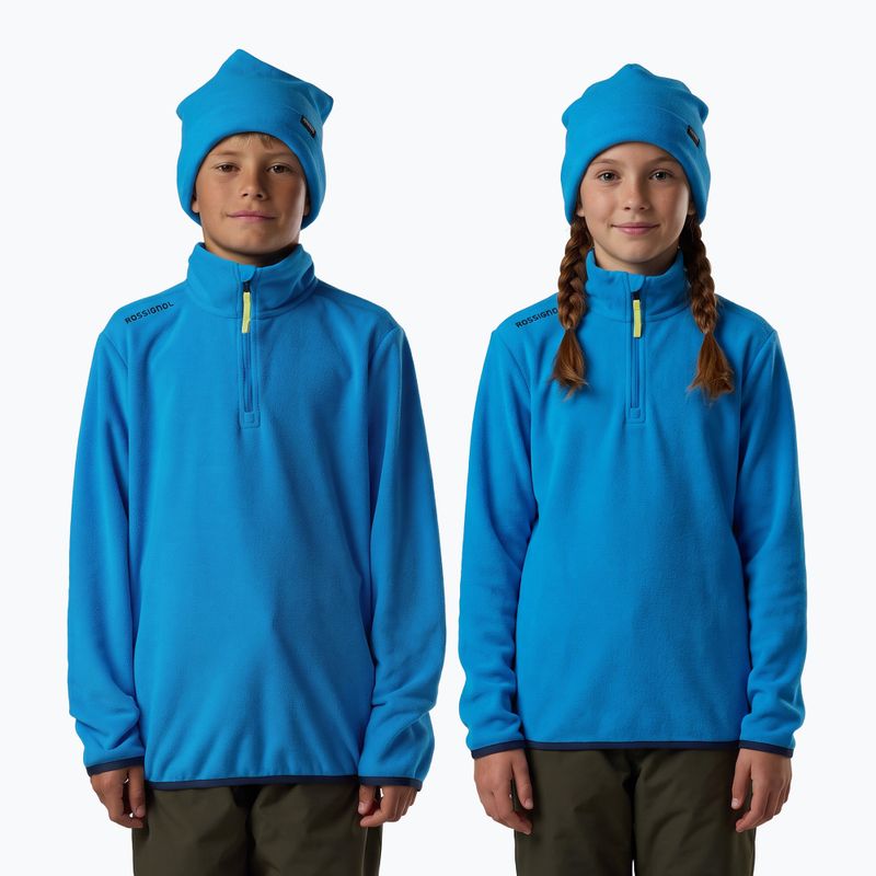 Vaikiškas flisinis džemperis Rossignol Quarter Zip Polar Fleece blazing blue