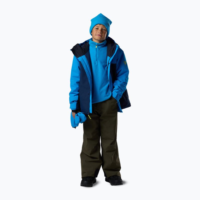 Vaikiškas flisinis džemperis Rossignol Quarter Zip Polar Fleece blazing blue 3