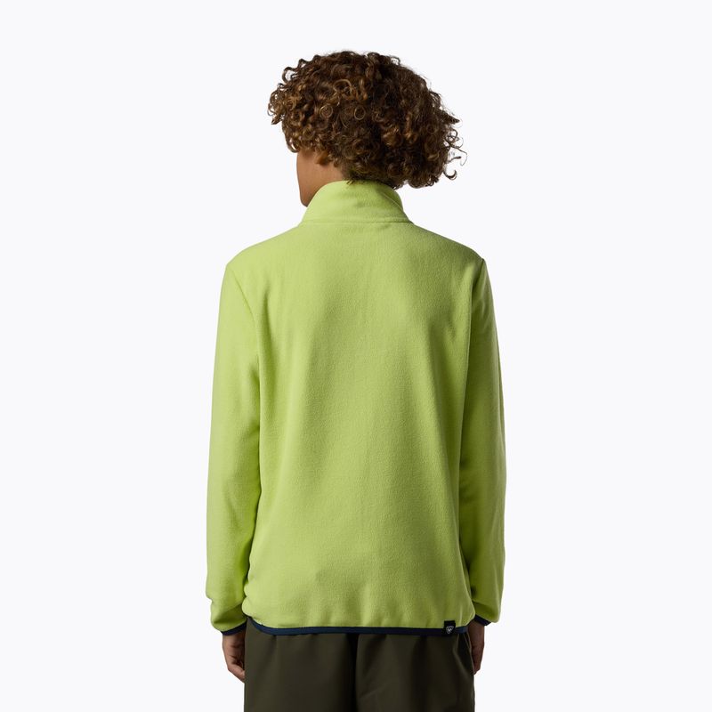 Vaikiškas flisinis džemperis Rossignol Quarter Zip Polar Fleece wild lime 4