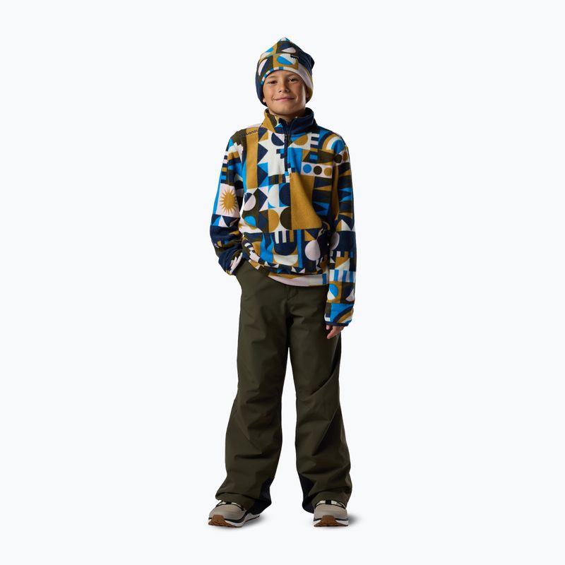 Vaikiškas flisinis džemperis Rossignol Quarter Zip Polar Fleece jr potpourri dazzle blue 3