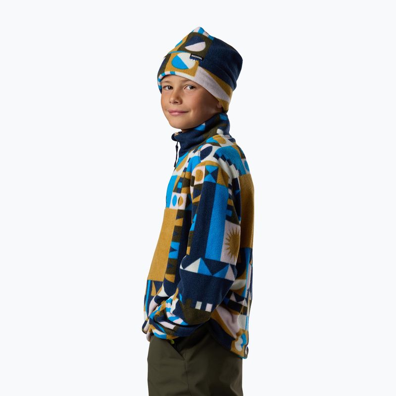 Vaikiškas flisinis džemperis Rossignol Quarter Zip Polar Fleece jr potpourri dazzle blue 5