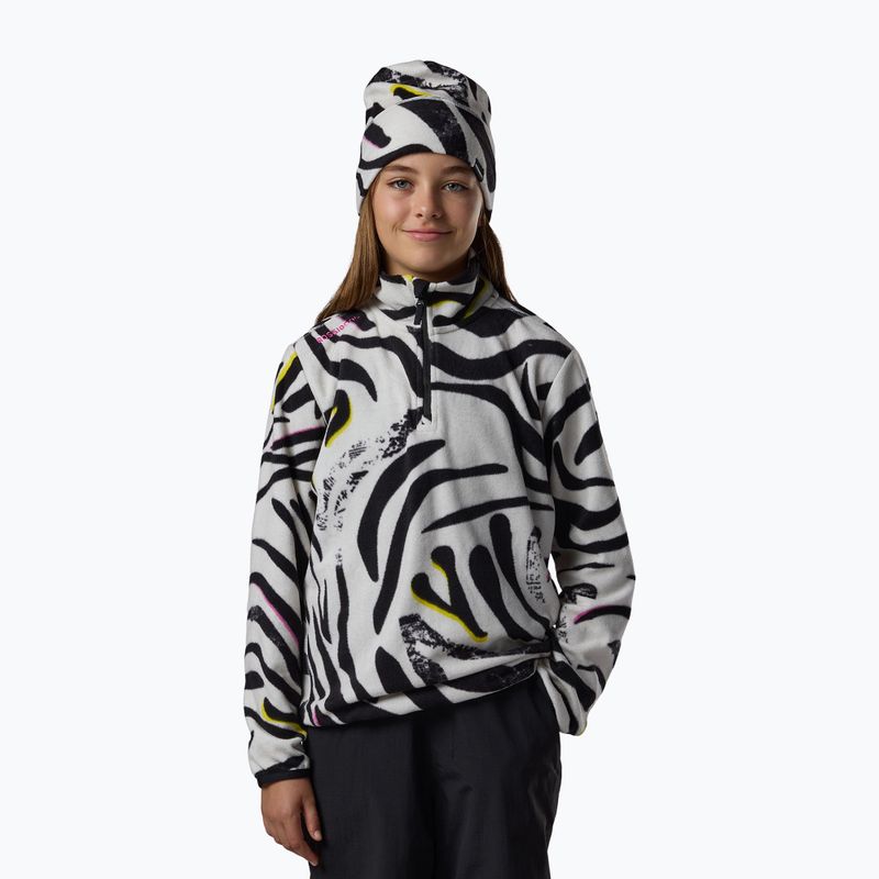 Vaikiškas flisinis džemperis Rossignol Quarter Zip Polar Fleece savage black 2