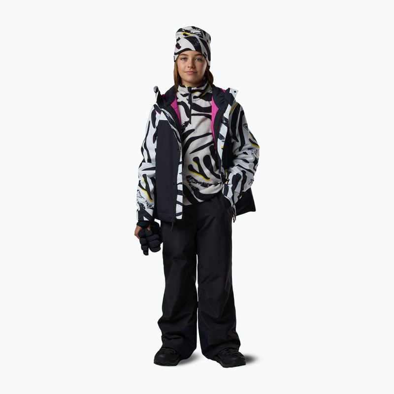 Vaikiškas flisinis džemperis Rossignol Quarter Zip Polar Fleece savage black 3