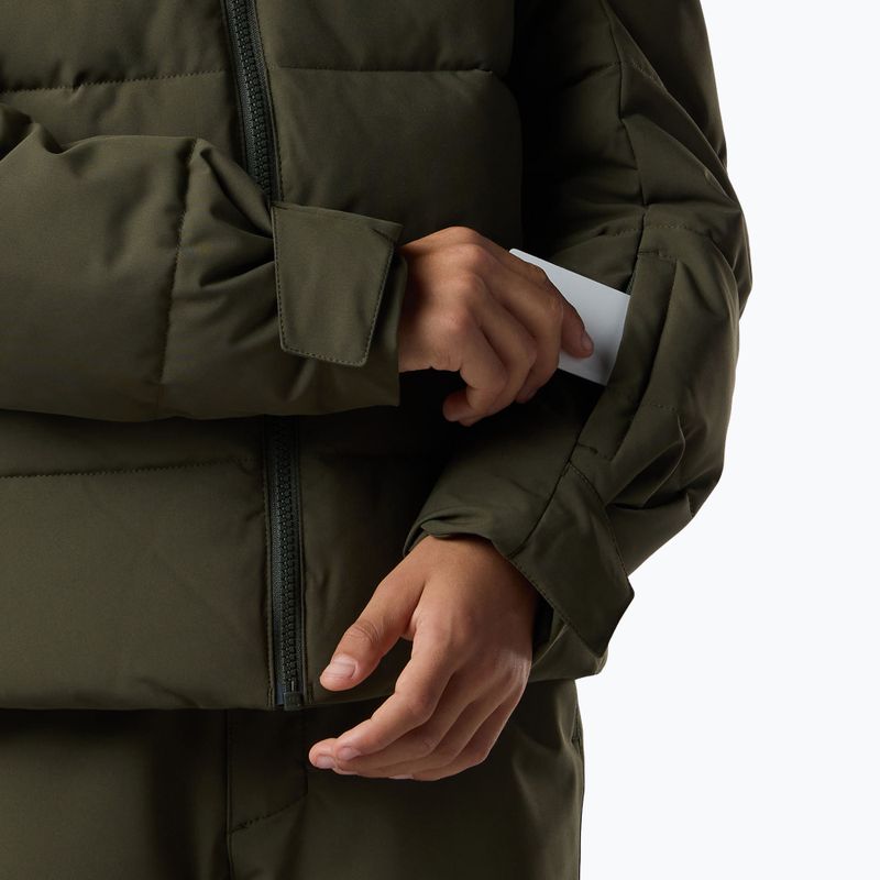 Vaikiška slidinėjimo striukė Rossignol Siz Quiled olive shadow 10