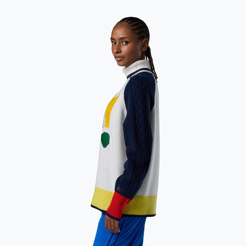 Moteriškas megztinis Rossignol JCC Graphic Turtle Neck white 4