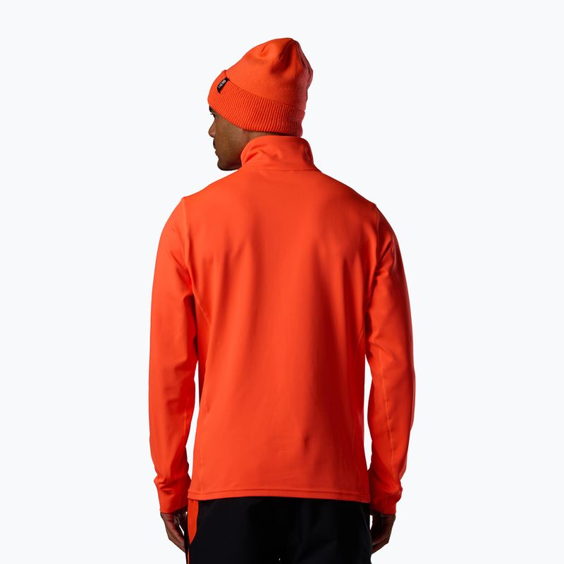 Vyriškas džemperis Rossignol Hero Stretch Fleece neon red 3