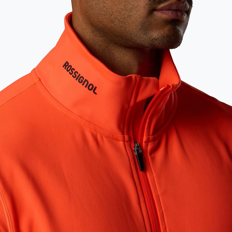 Vyriškas džemperis Rossignol Hero Stretch Fleece neon red 5