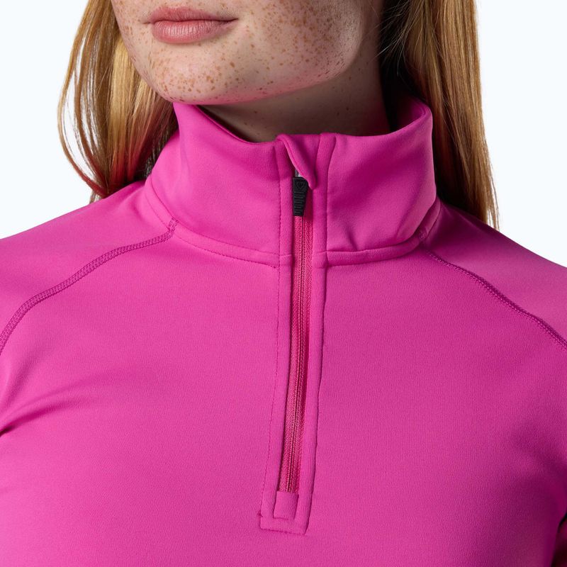 Moteriškas flisinis džemperis Rossignol Mid Layer Stretch Half Zip electric fuchsia 5