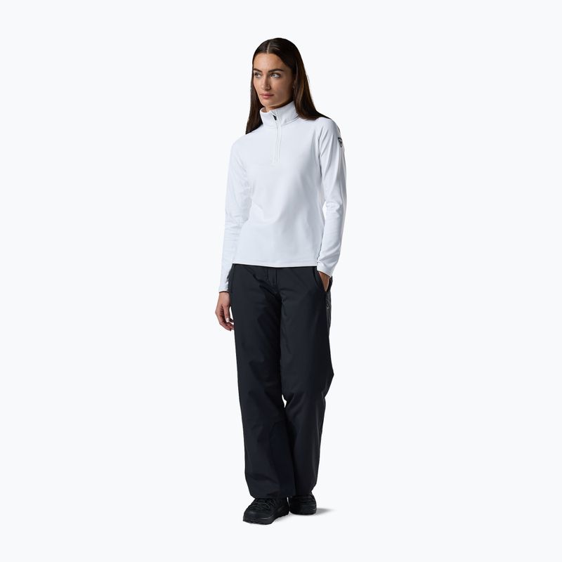 Moteriškas flisinis džemperis Rossignol Mid Layer Stretch Half Zip white 2
