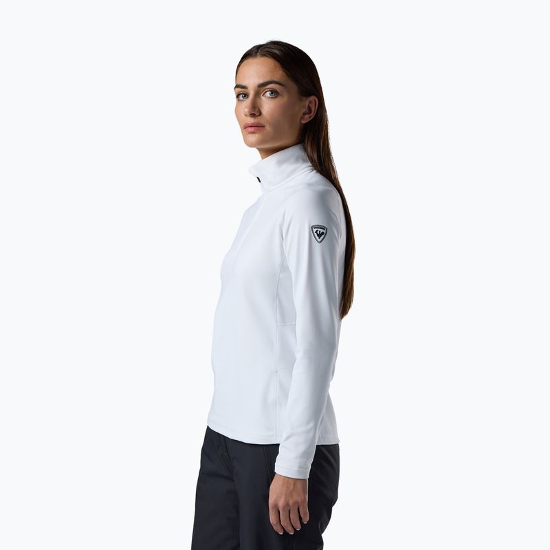 Moteriškas flisinis džemperis Rossignol Mid Layer Stretch Half Zip white 4