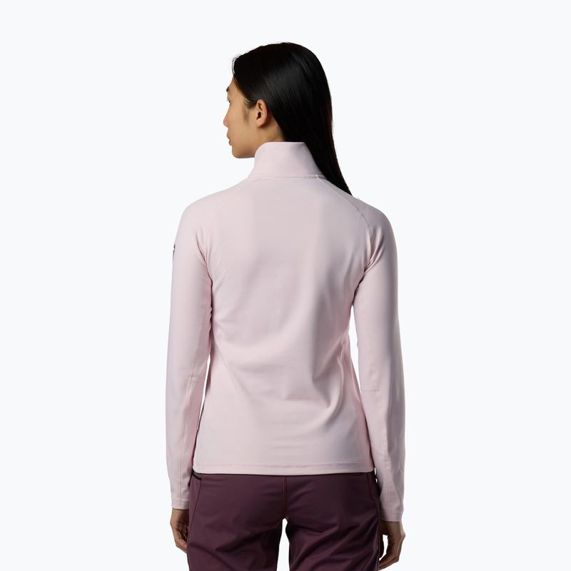 Moteriškas flisinis džemperis Rossignol Mid Layer Stretch Half Zip pale lilac 3