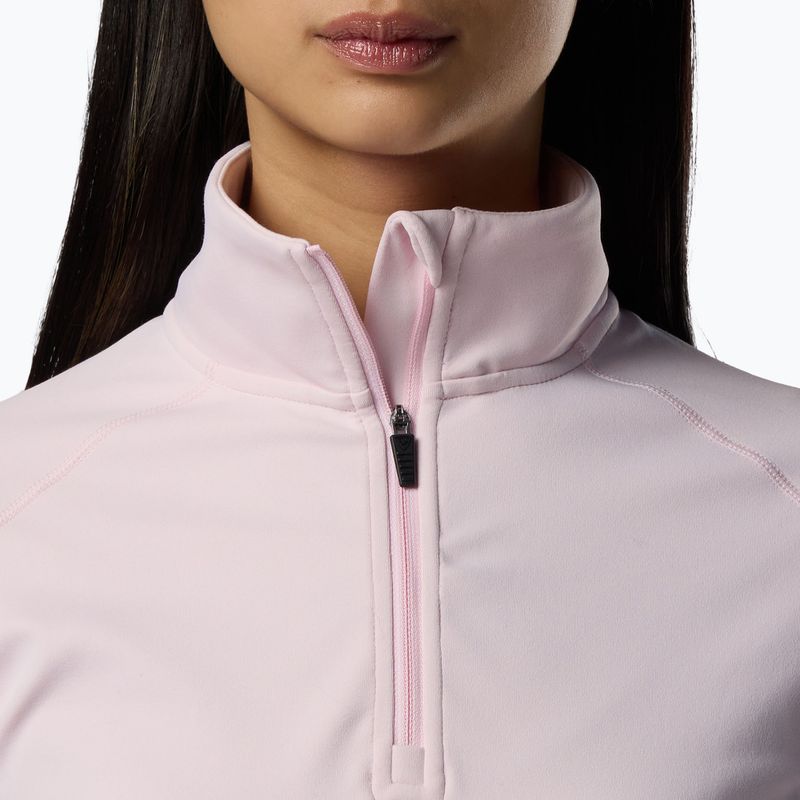 Moteriškas flisinis džemperis Rossignol Mid Layer Stretch Half Zip pale lilac 5