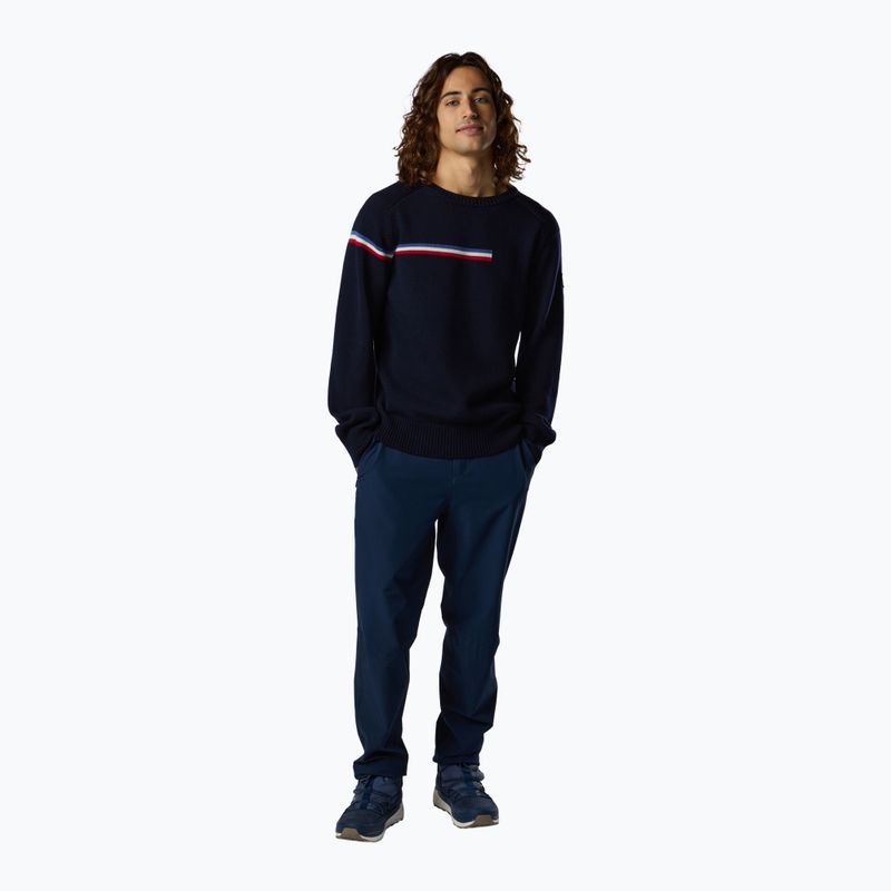 Vyriškas megztinis Rossignol Odysseus Crew Merino dark navy 2