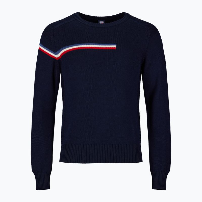 Vyriškas megztinis Rossignol Odysseus Crew Merino dark navy 7