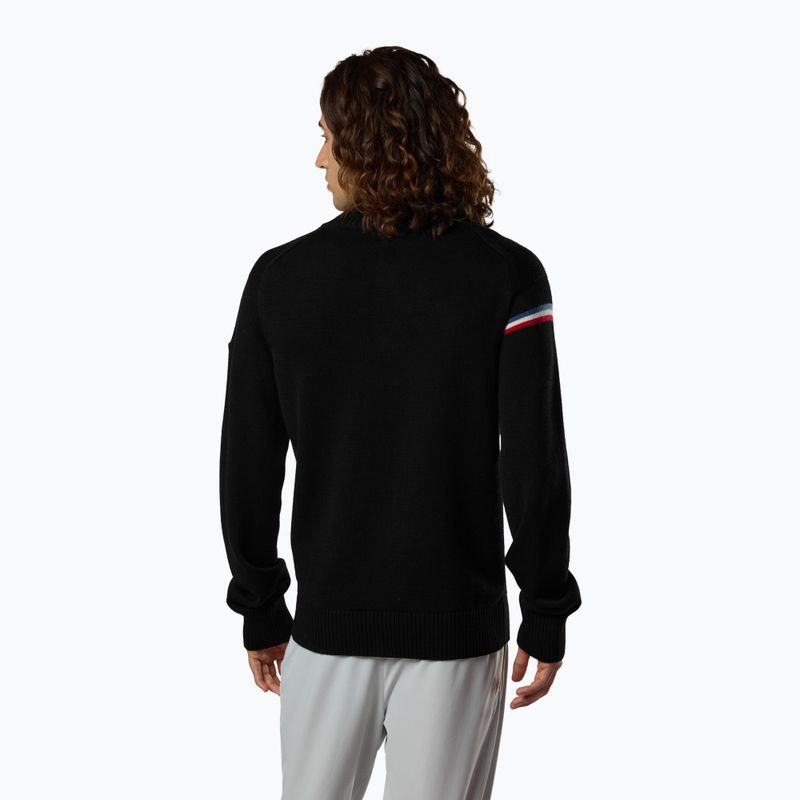 Vyriškas megztinis Rossignol Odysseus Half Zip Merino black 3