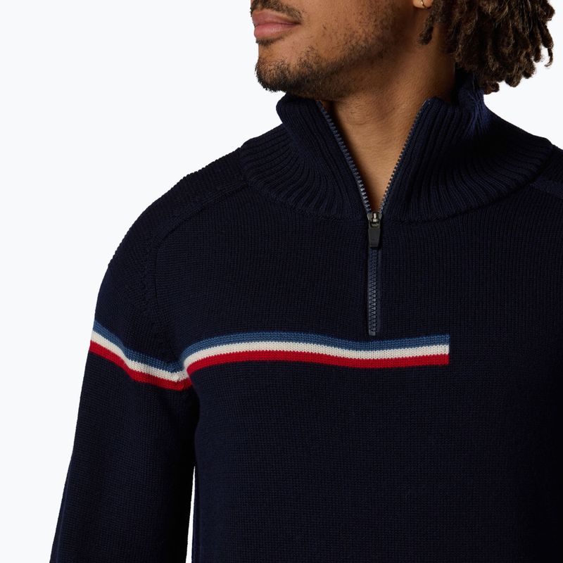 Vyriškas megztinis Rossignol Odysseus Half Zip Merino dark navy 5