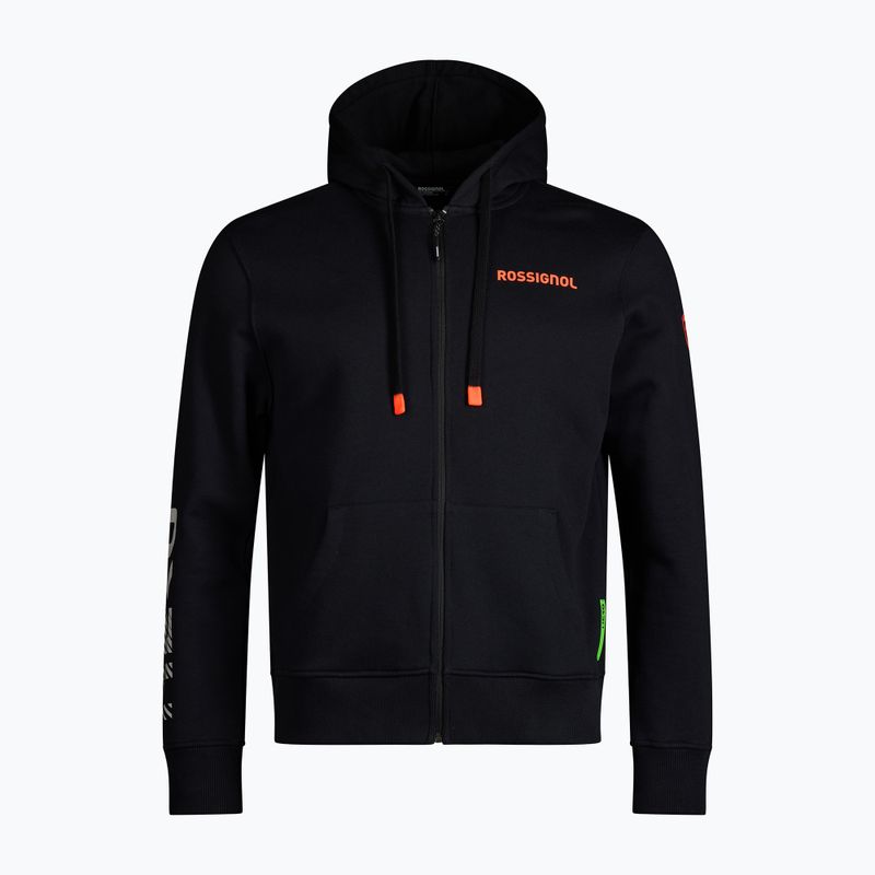 Vyriškas džemperis Rossignol Hero Full Zip Hoodie black 9
