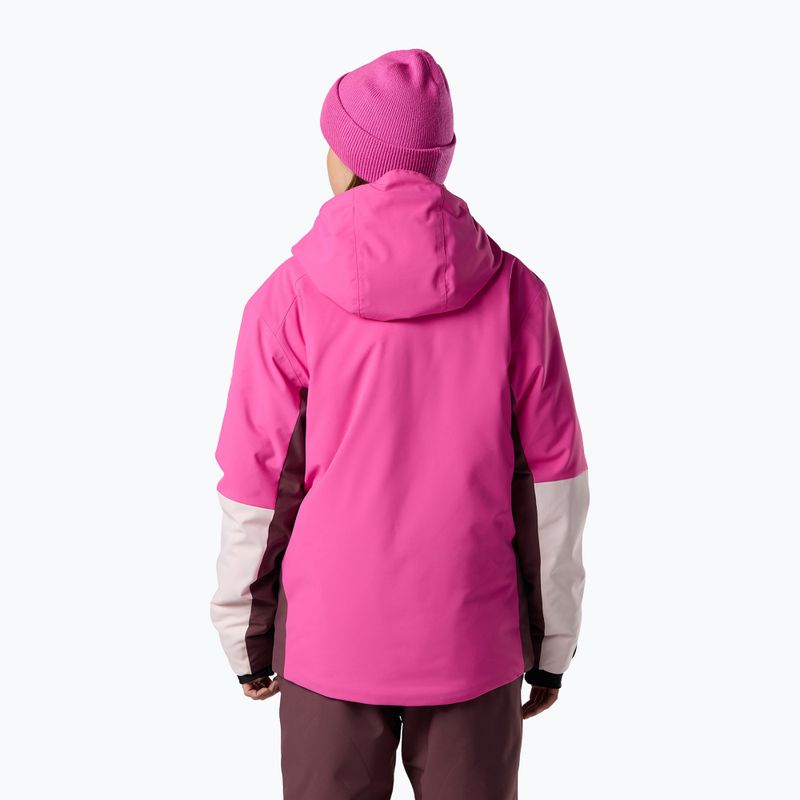 Vaikiška slidinėjimo striukė Rossignol Wispile Insulated electric fuchsia 4