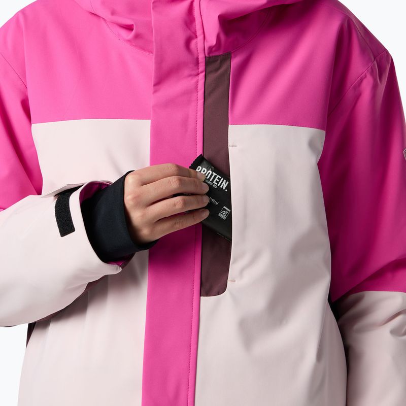 Vaikiška slidinėjimo striukė Rossignol Wispile Insulated electric fuchsia 9