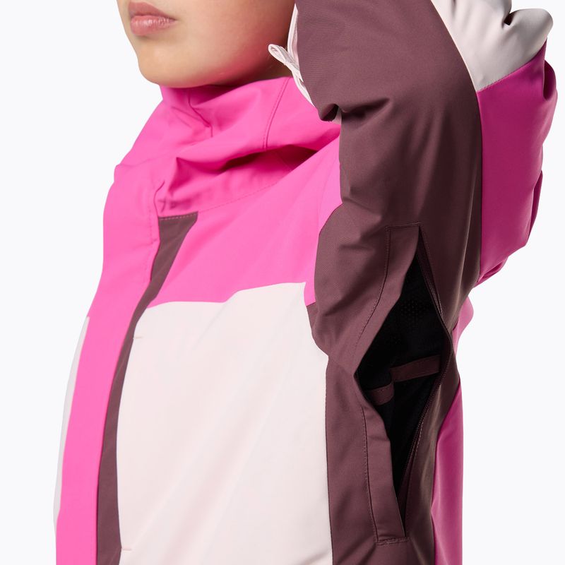 Vaikiška slidinėjimo striukė Rossignol Wispile Insulated electric fuchsia 10