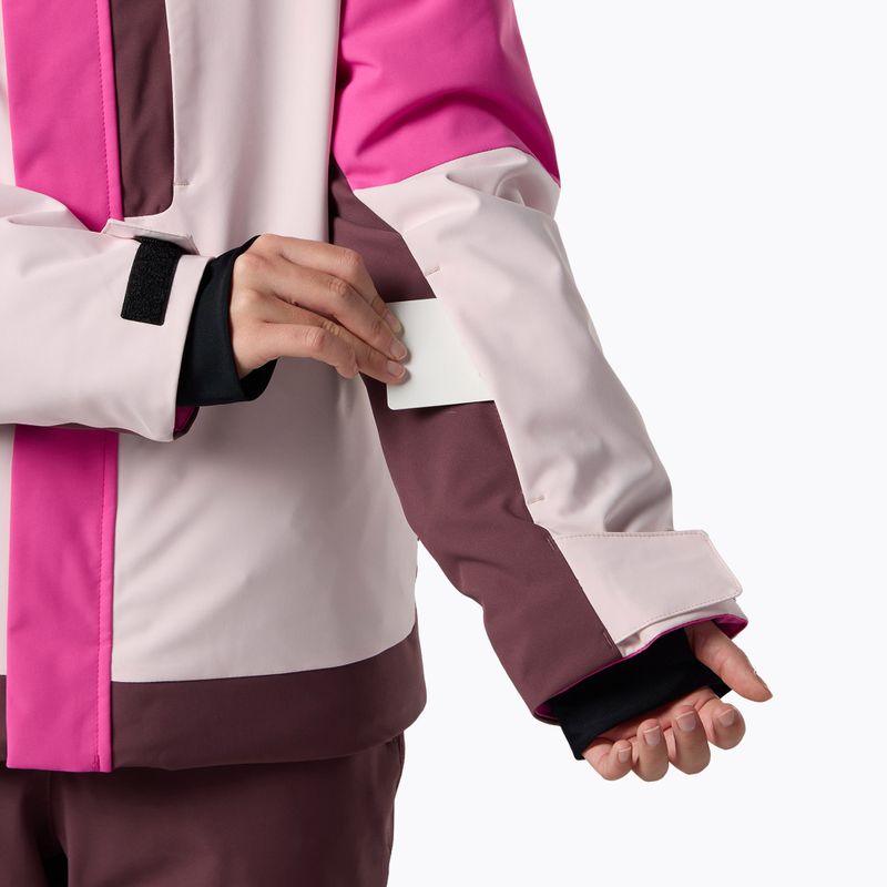Vaikiška slidinėjimo striukė Rossignol Wispile Insulated electric fuchsia 12