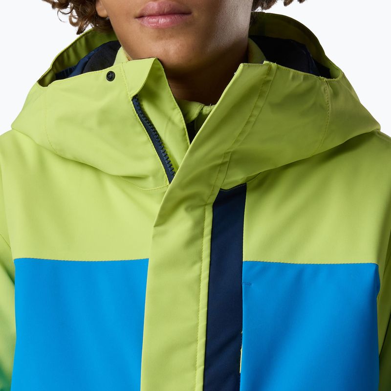 Vaikiška slidinėjimo striukė Rossignol Wispile Insulated wild lime 9