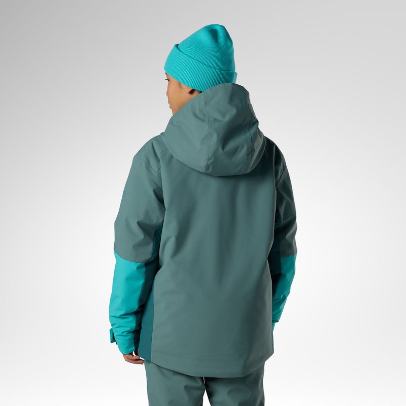 Vaikiška slidinėjimo striukė Rossignol Wispile Insulated north atlantic 3