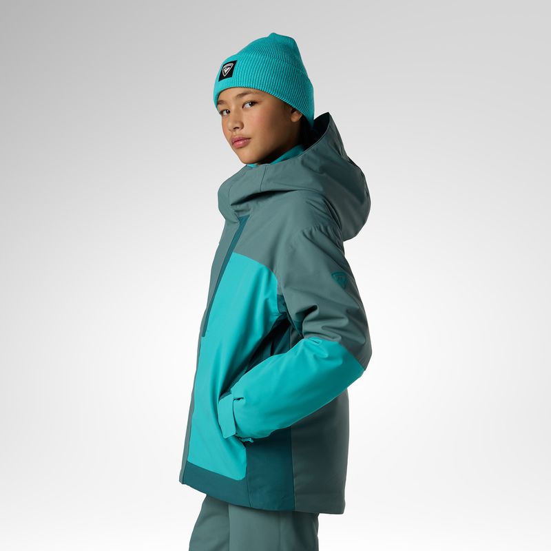 Vaikiška slidinėjimo striukė Rossignol Wispile Insulated north atlantic 4