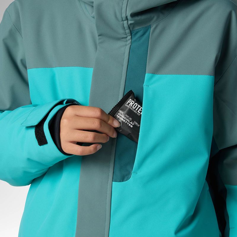 Vaikiška slidinėjimo striukė Rossignol Wispile Insulated north atlantic 8