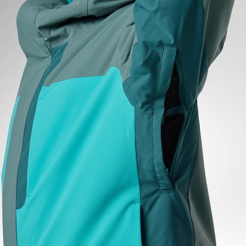 Vaikiška slidinėjimo striukė Rossignol Wispile Insulated north atlantic 9