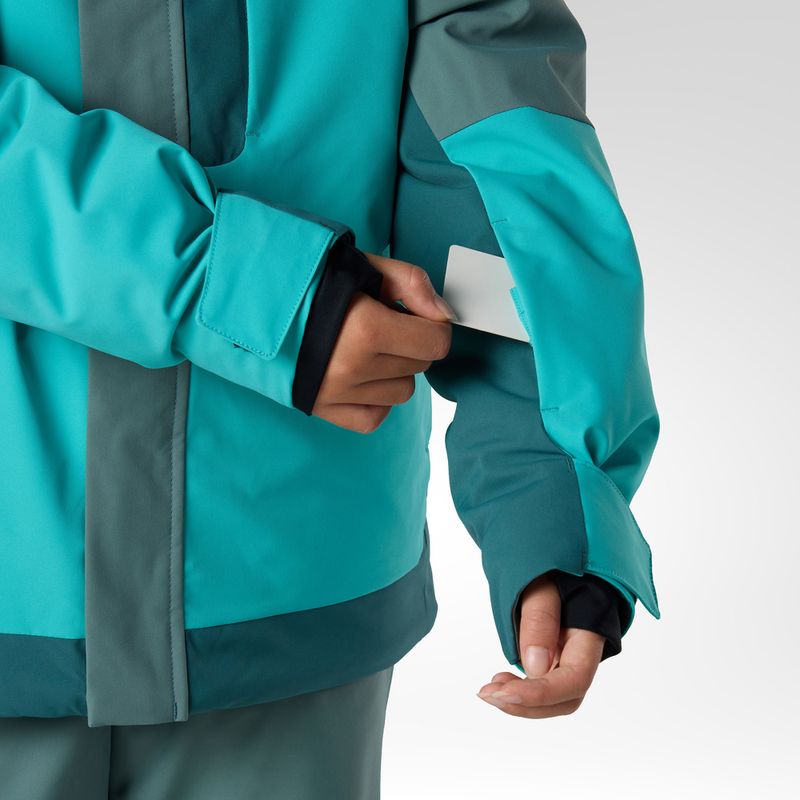 Vaikiška slidinėjimo striukė Rossignol Wispile Insulated north atlantic 10