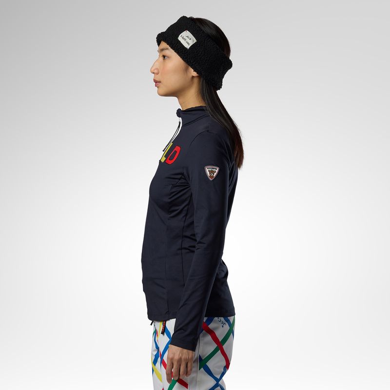 Moteriškas termo džemperis Rossignol JCC Quarter Zip First Layer black 4