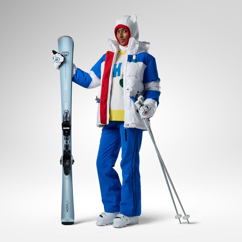 Moteriškos slidinėjimo kelnės Rossignol JCC Seasonal victoria blue 2
