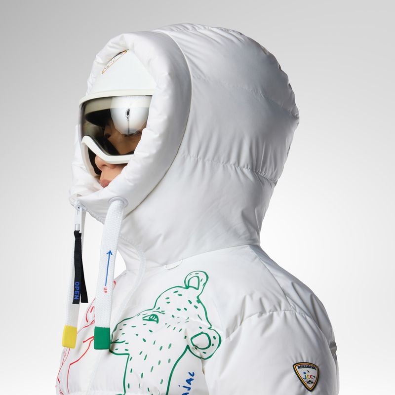 Moteriška slidinėjimo striukė Rossignol JCC Allsnow Down white 6