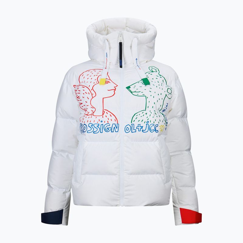 Moteriška slidinėjimo striukė Rossignol JCC Allsnow Down white 12