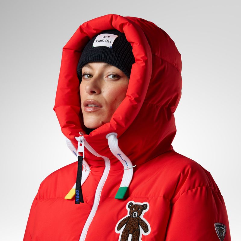 Moteriška slidinėjimo striukė Rossignol JCC Allsnow Down red 6