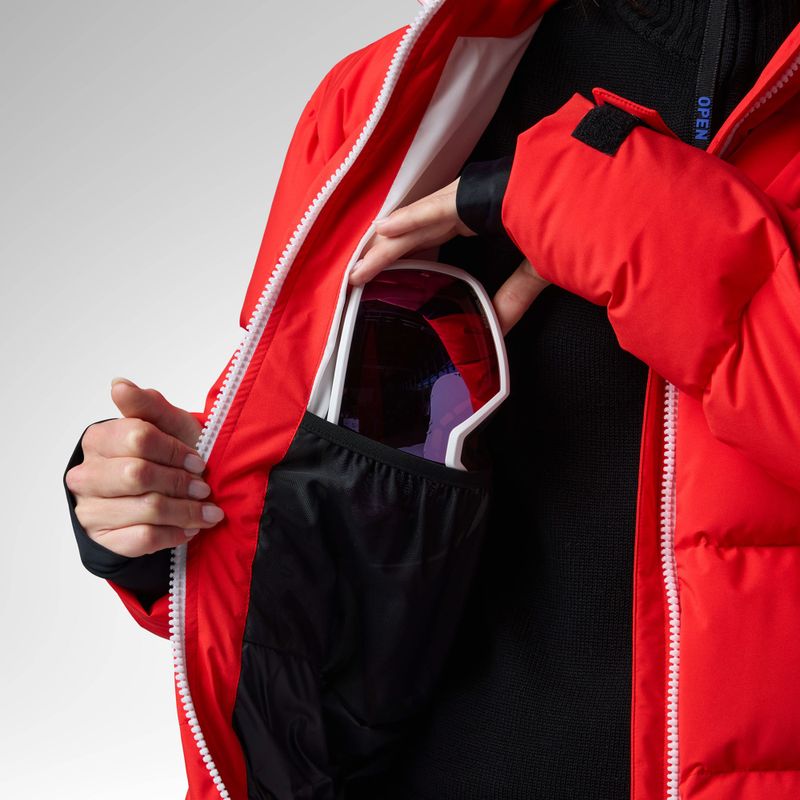 Moteriška slidinėjimo striukė Rossignol JCC Allsnow Down red 7