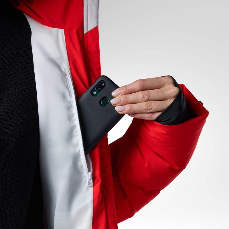 Moteriška slidinėjimo striukė Rossignol JCC Allsnow Down red 8