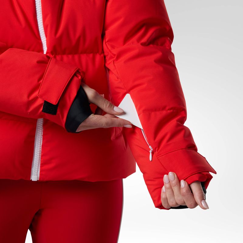 Moteriška slidinėjimo striukė Rossignol JCC Allsnow Down red 9