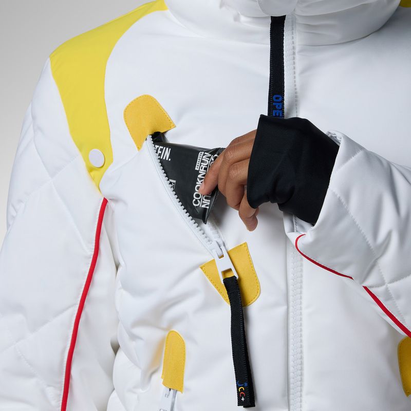 Moteriška slidinėjimo striukė Rossignol JCC Valdiz Down white 7