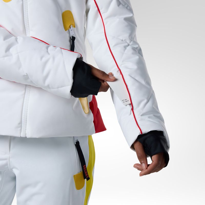 Moteriška slidinėjimo striukė Rossignol JCC Valdiz Down white 12